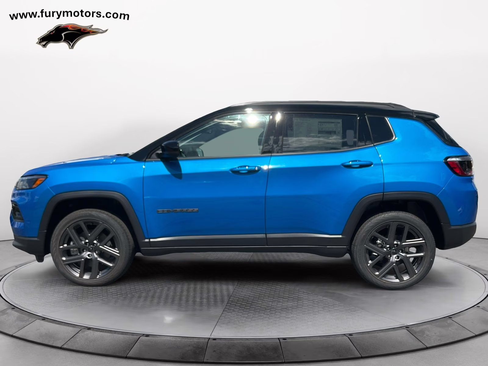 2025 Hydro Blue Pearlcoat Jeep Compass Limited 4X4 SUV