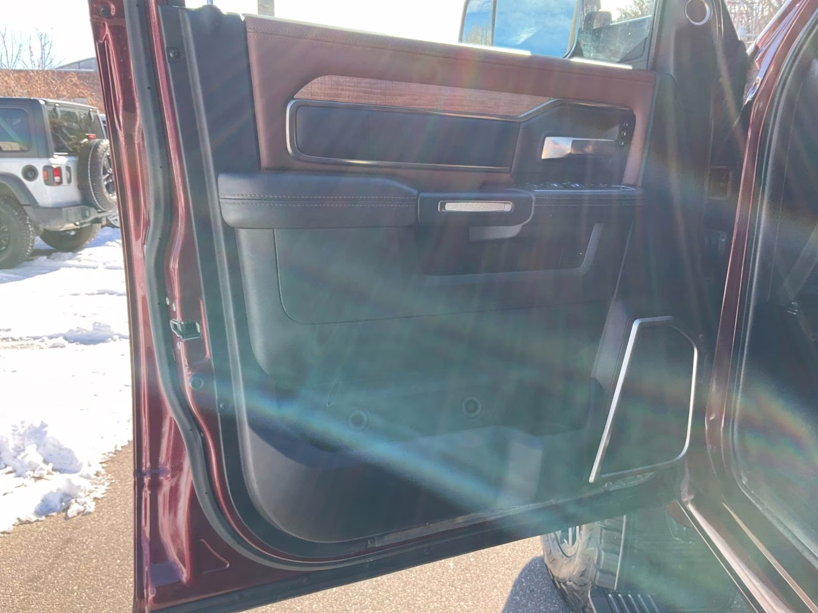 2022 Delmonico Red Pearlcoat Ram 3500 Limited Longhorn 4X4 Truck