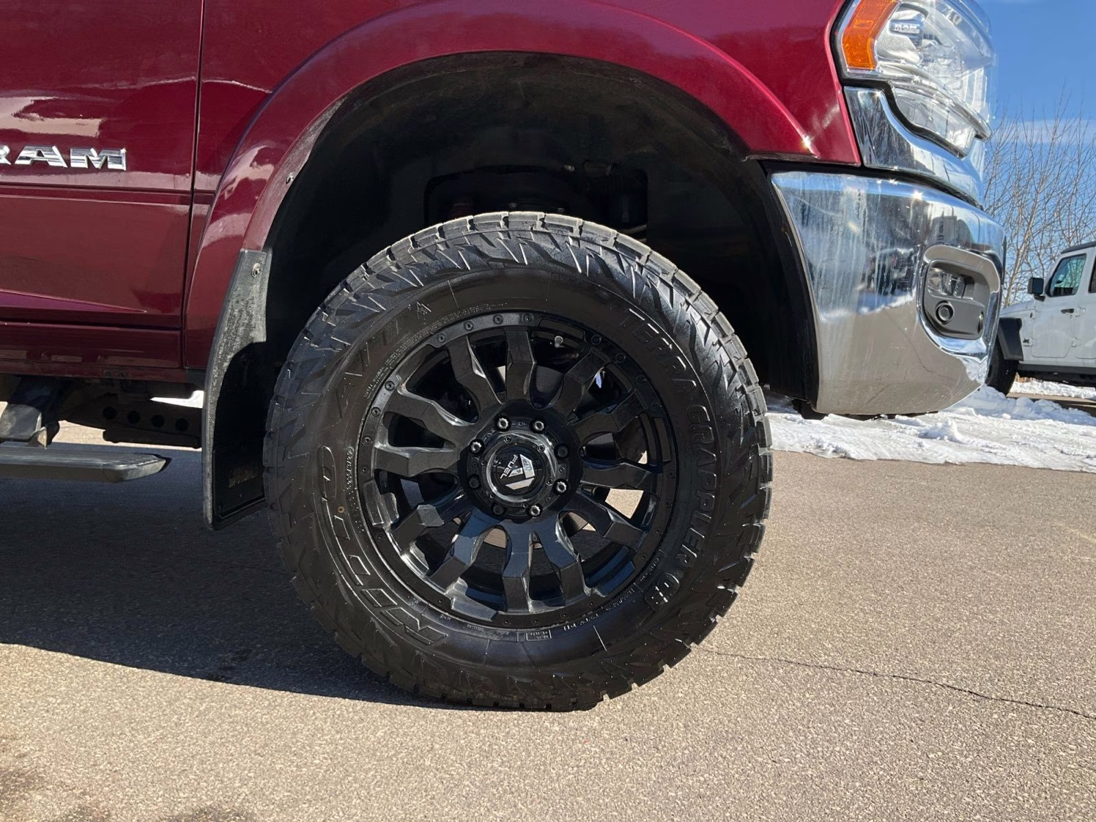 2022 Delmonico Red Pearlcoat Ram 3500 Limited Longhorn 4X4 Truck