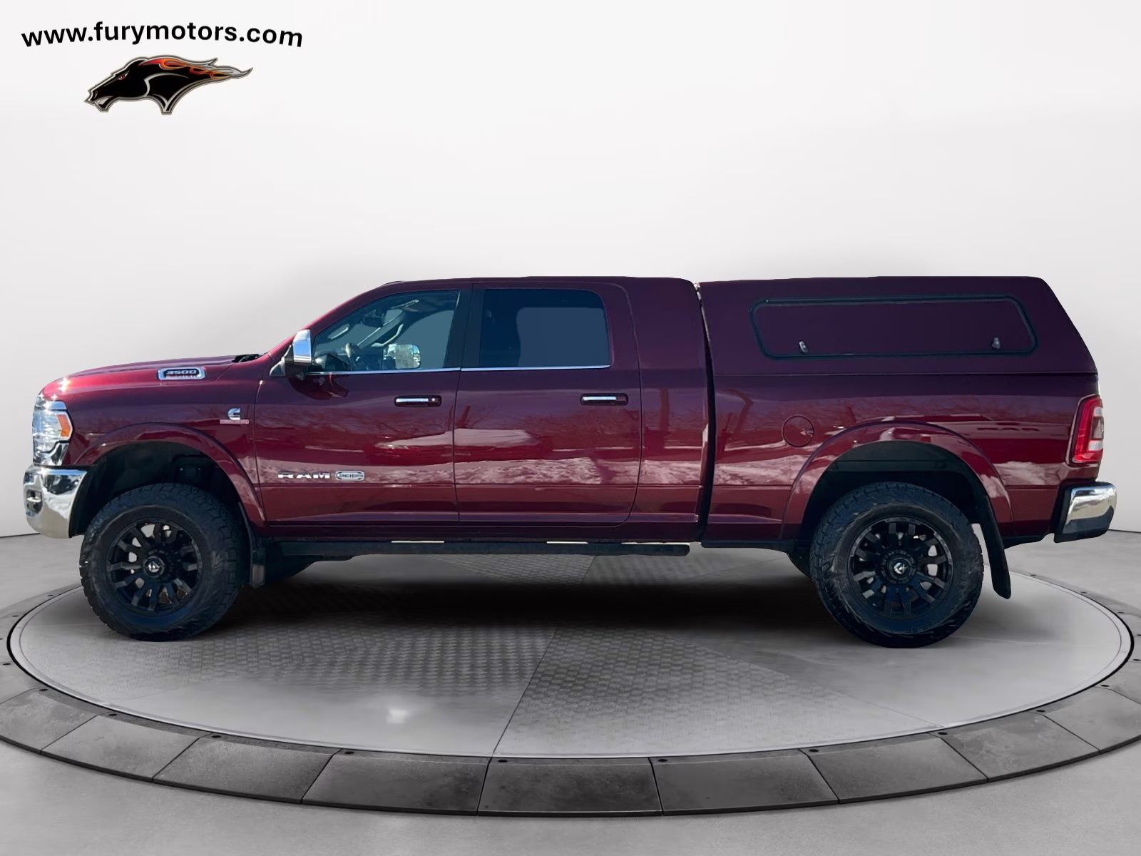 2022 Delmonico Red Pearlcoat Ram 3500 Limited Longhorn 4X4 Truck