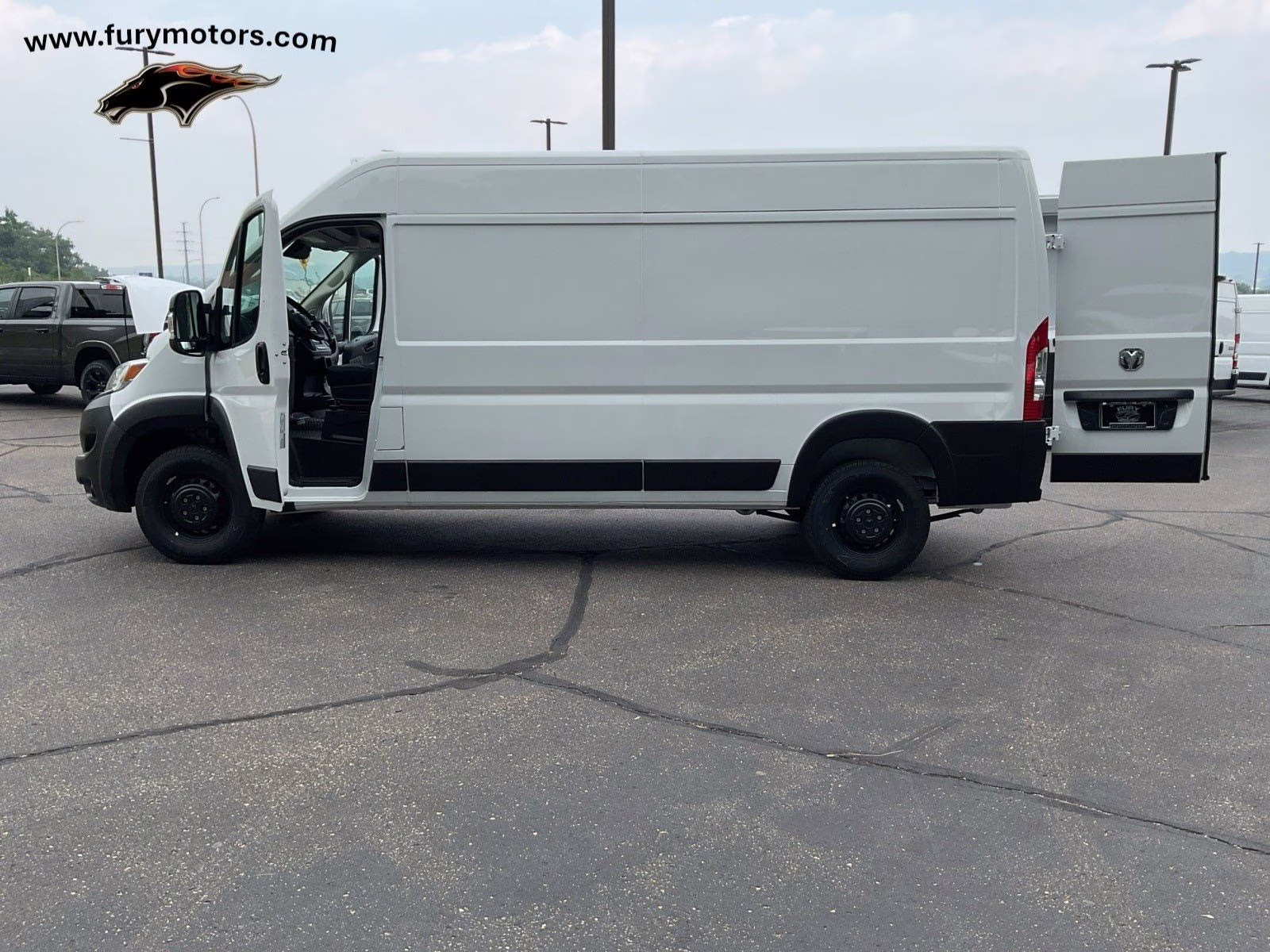 2024 Bright White Clearcoat Ram ProMaster 2500 High Roof FWD Van