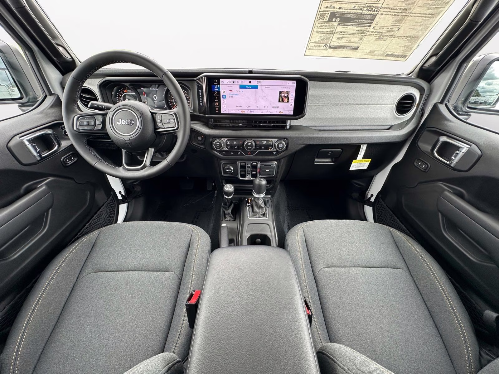 2025 Black Clearcoat Jeep Wrangler Sport S 4X4 SUV