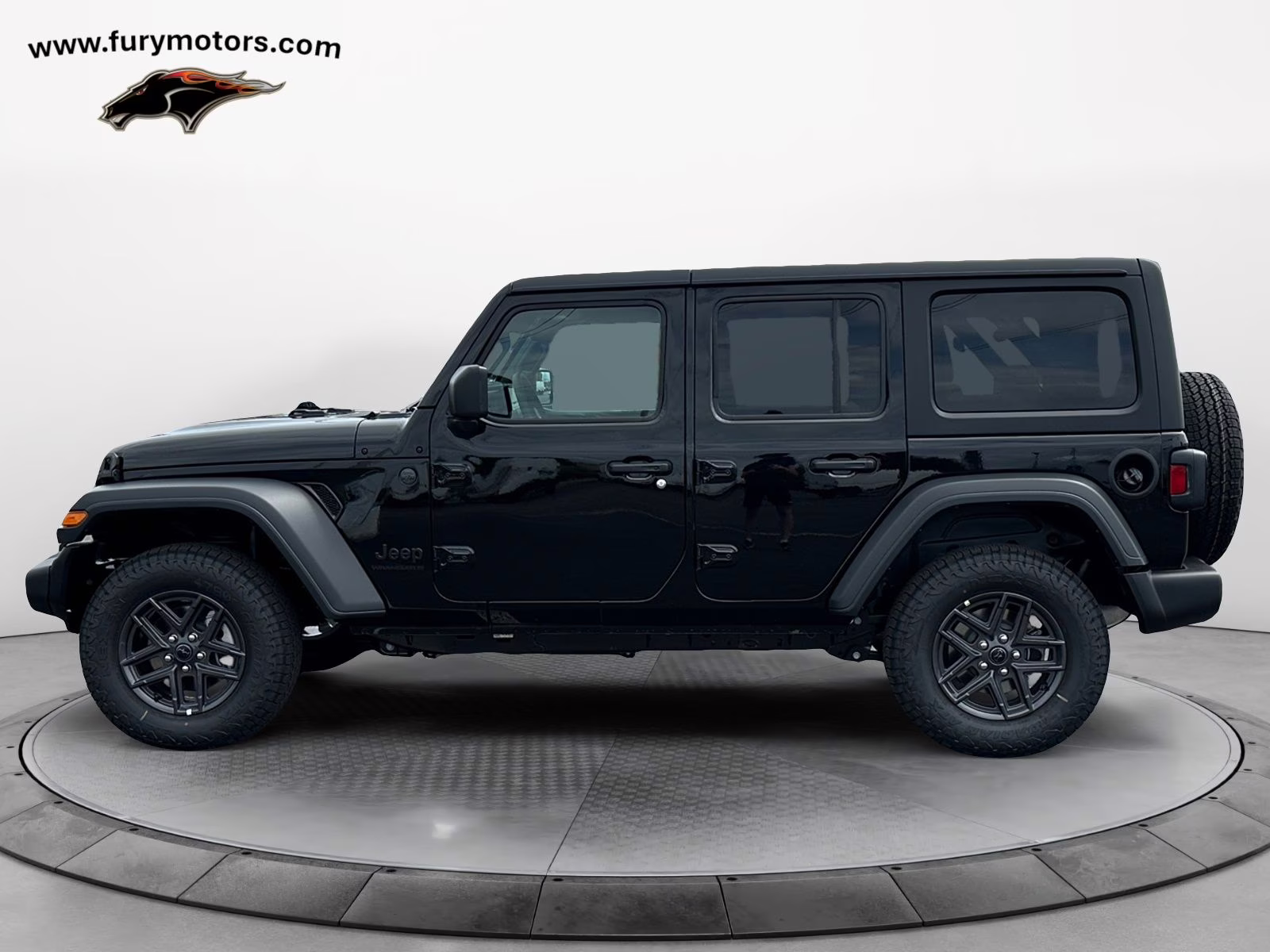 2025 Black Clearcoat Jeep Wrangler Sport S 4X4 SUV