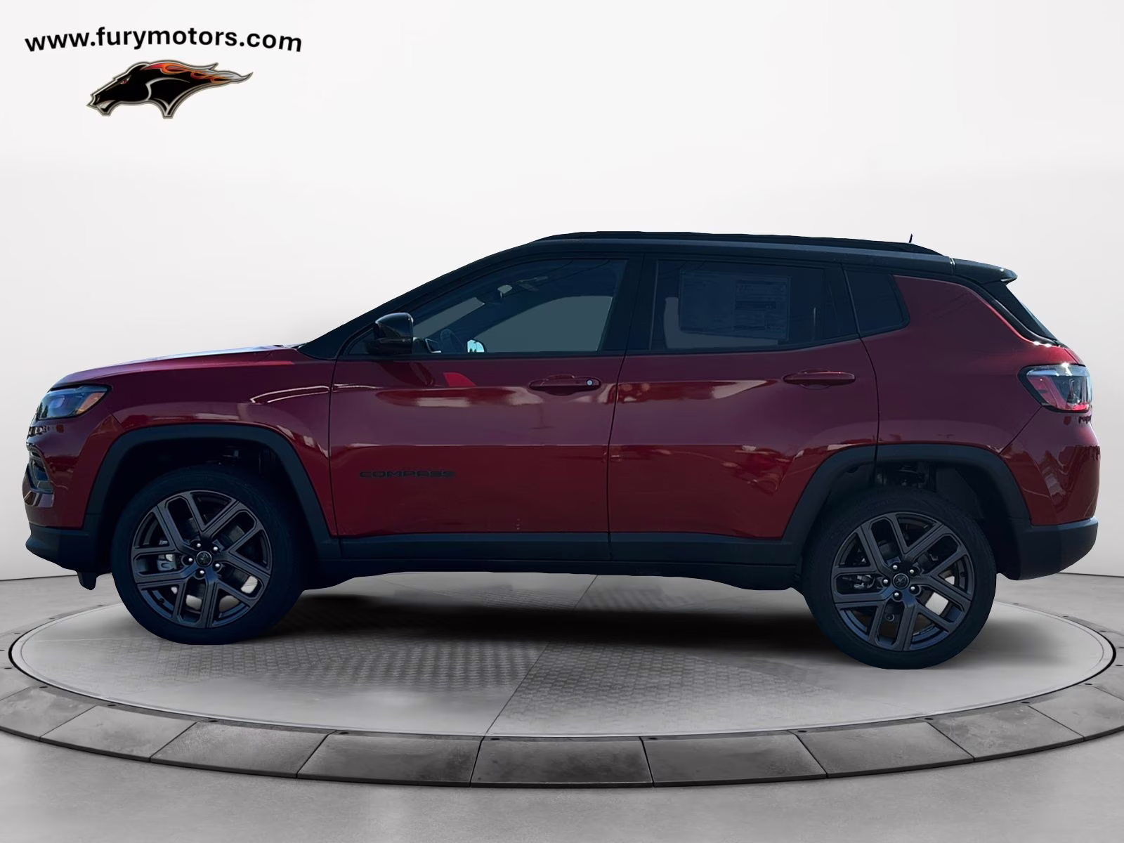 2025 Red Hot Pearlcoat Jeep Compass Limited 4X4 SUV
