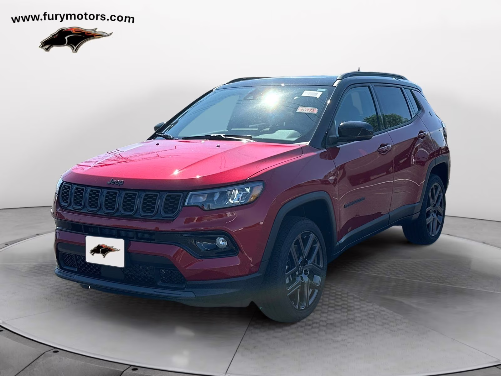 2025 Red Hot Pearlcoat Jeep Compass Limited 4X4 SUV