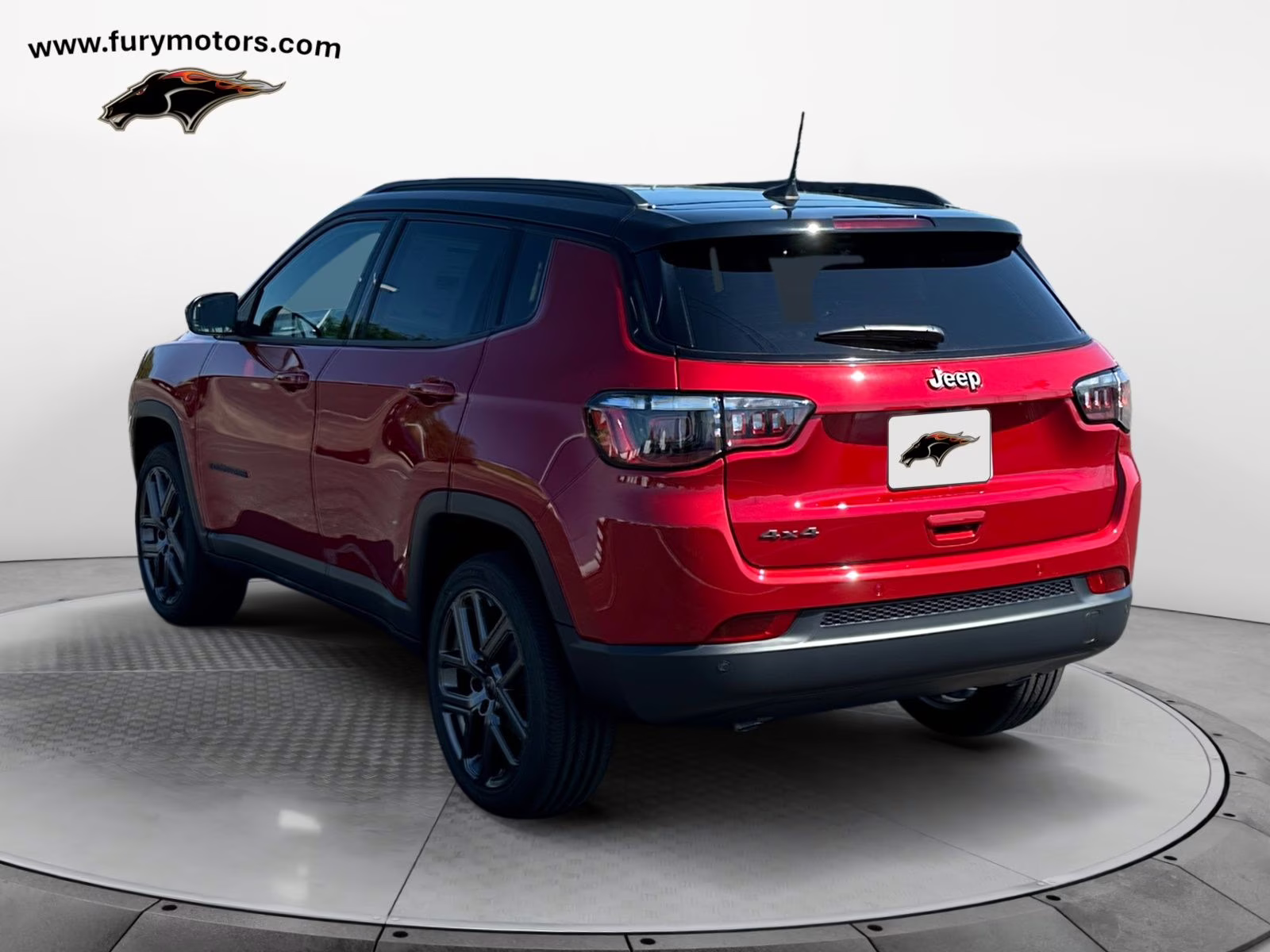 2025 Red Hot Pearlcoat Jeep Compass Limited 4X4 SUV