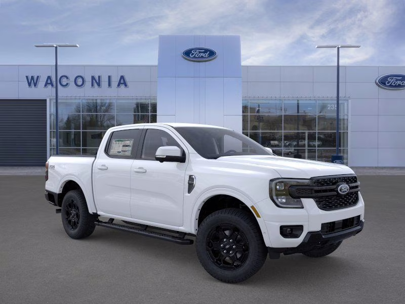 2025 Oxford White Ford Ranger Lariat 4X4 Truck