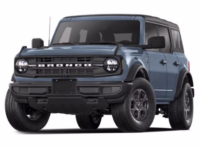2025 Azure Gray Met Tri-Coat Ford Bronco Big Bend 4X4 Crossover