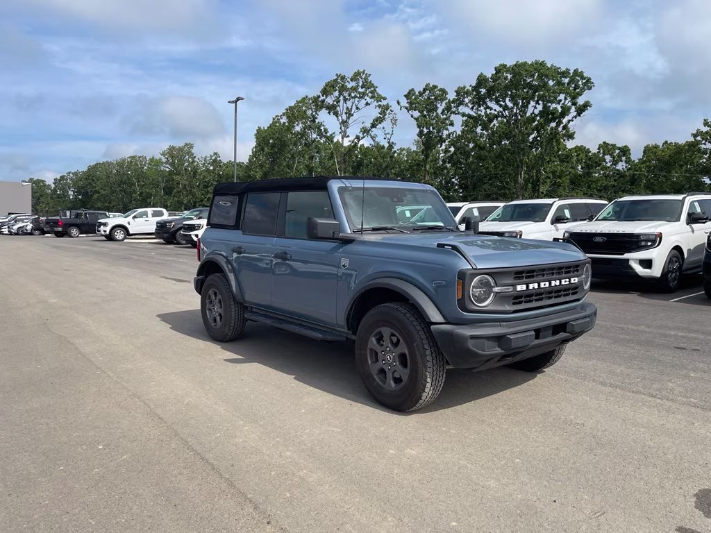 2025 Azure Gray Met Tri-Coat Ford Bronco Big Bend 4X4 SUV