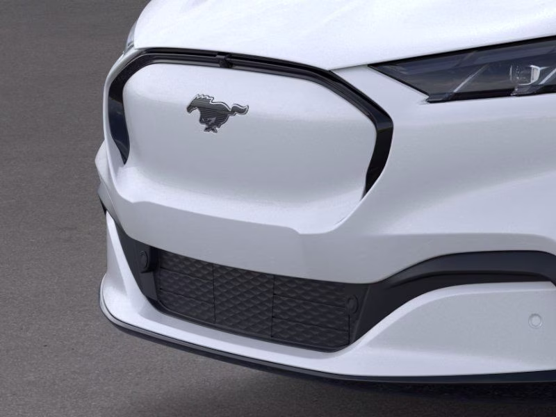 2025 Star White Metallic Tri-Coat Ford Mustang Mach-E Premium AWD SUV