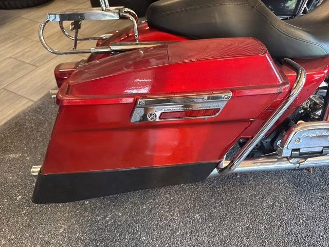 1995 Red Harley-Davidson FLH 1300 Motorcycle