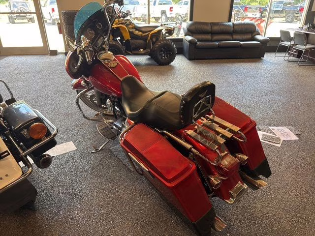 1995 Red Harley-Davidson FLH 1300 Motorcycle