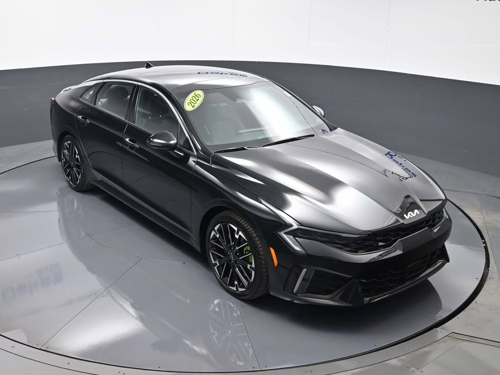2026 Aurora Black Pearl Kia K5 GT FWD Sedan