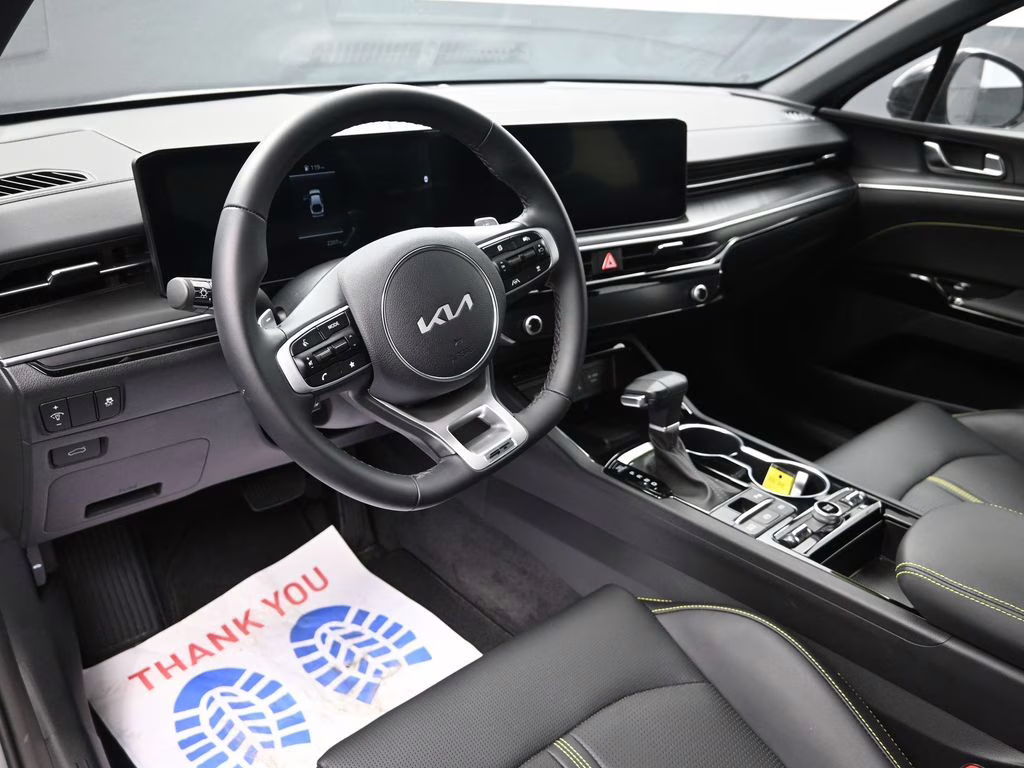 2026 Steel Matte Gray Kia K5 GT FWD Sedan