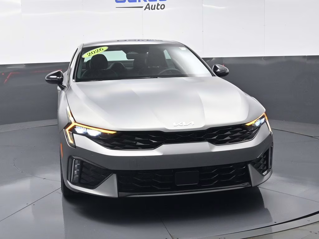 2026 Steel Matte Gray Kia K5 GT FWD Sedan