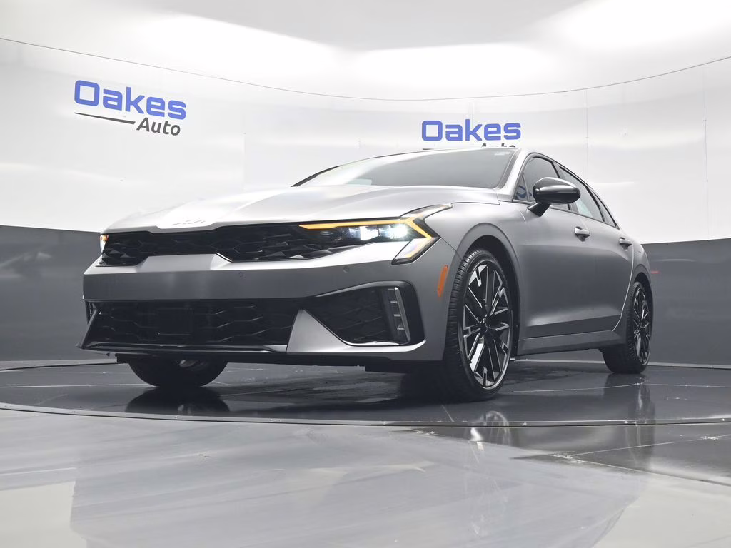 2026 Steel Matte Gray Kia K5 GT FWD Sedan