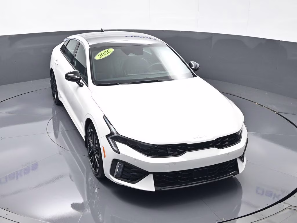 2026 Snow White Pearl Kia K5 GT FWD Sedan