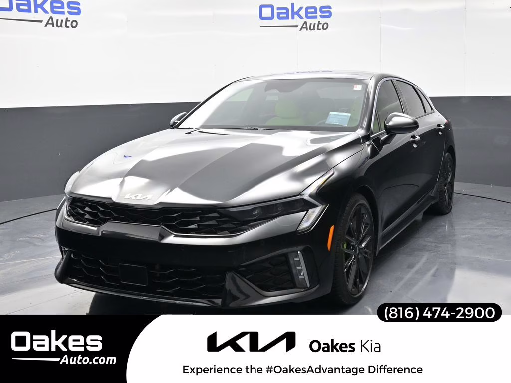 2026 Aurora Black Pearl Kia K5 GT FWD Sedan