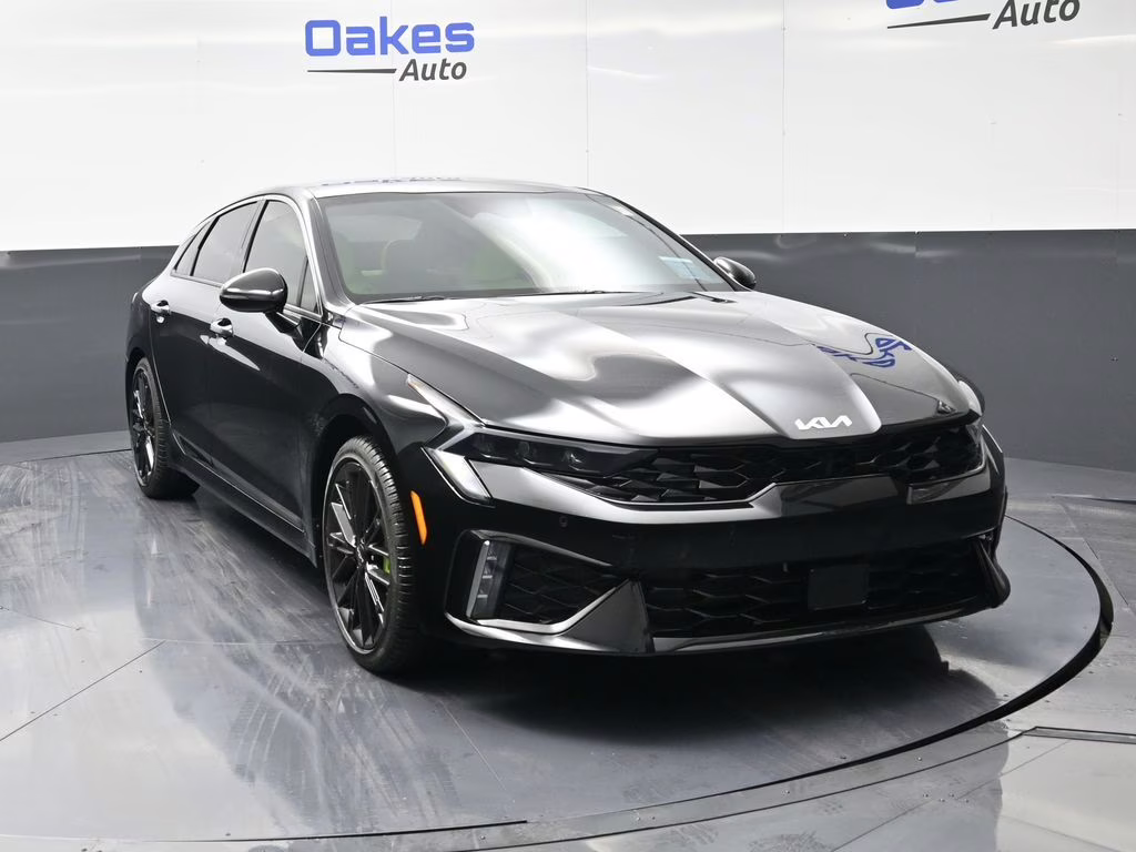 2026 Aurora Black Pearl Kia K5 GT FWD Sedan