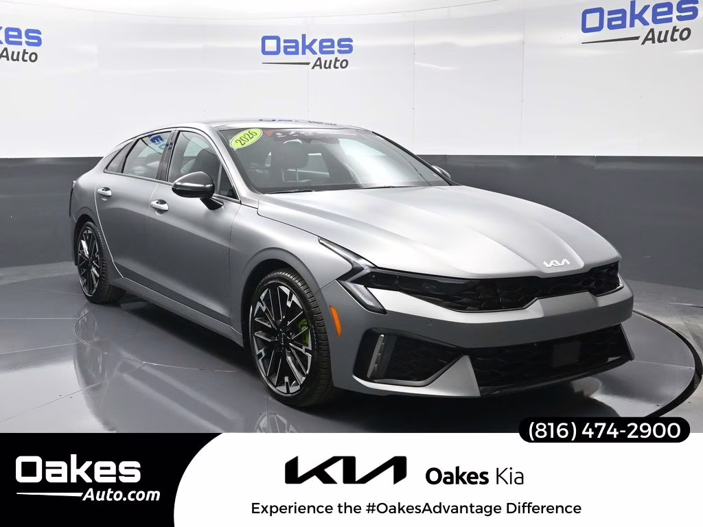 2026 Steel Matte Gray Kia K5 GT FWD Sedan