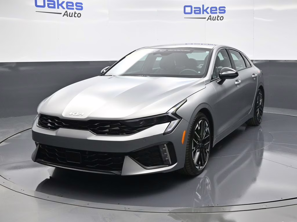 2026 Steel Matte Gray Kia K5 GT FWD Sedan