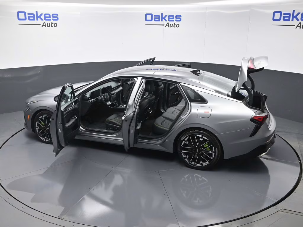 2026 Steel Matte Gray Kia K5 GT FWD Sedan