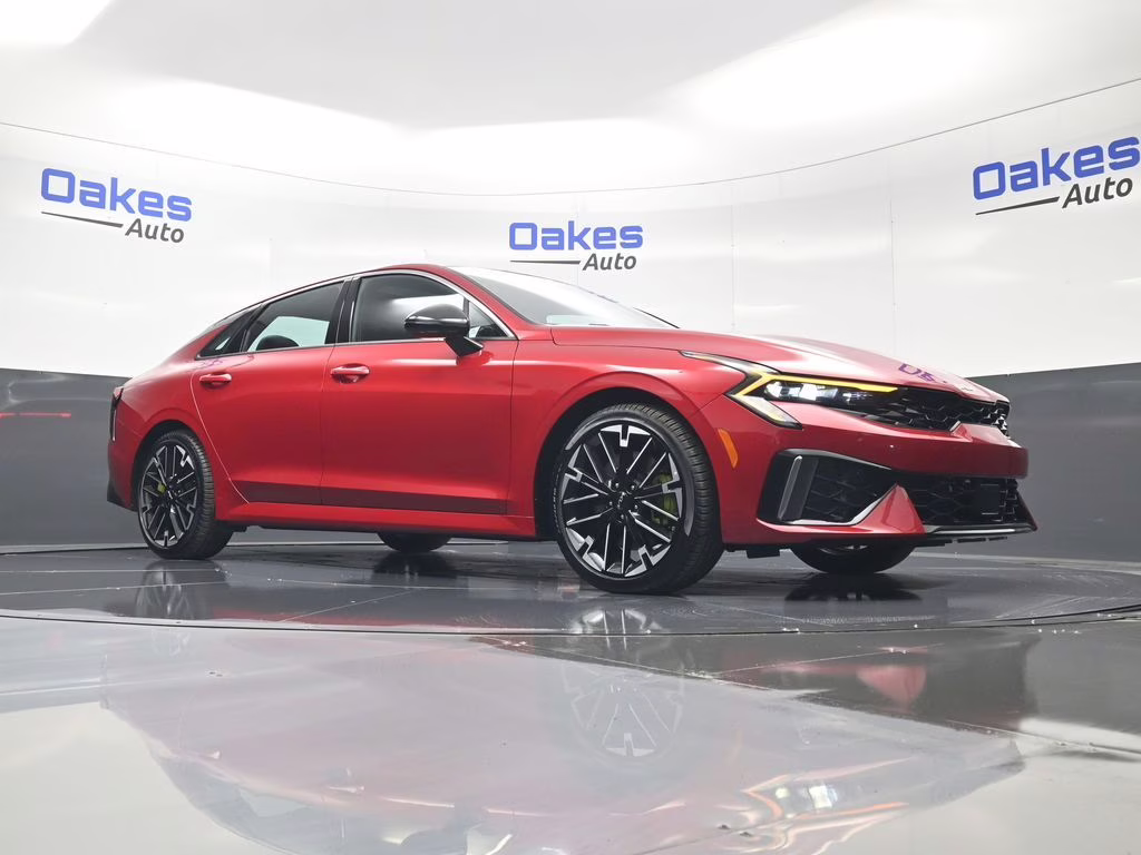 2026 Runway Red Kia K5 GT FWD Sedan