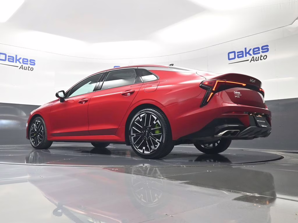 2026 Runway Red Kia K5 GT FWD Sedan