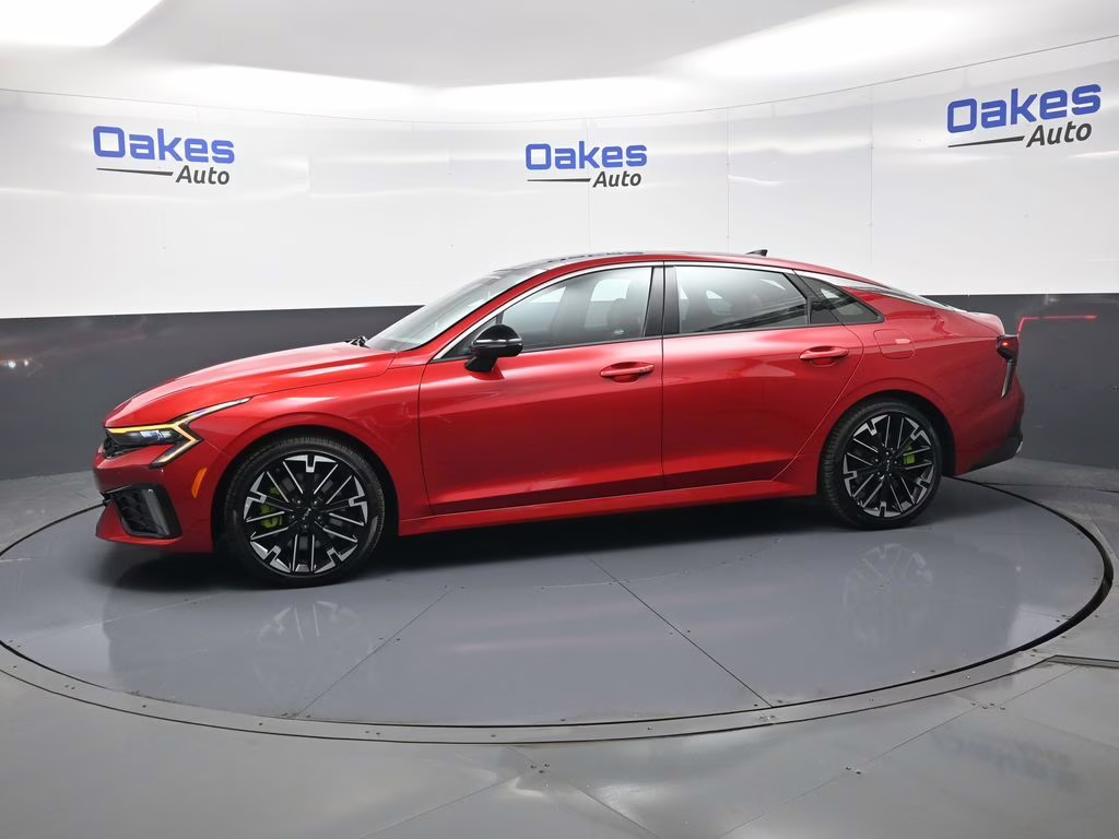 2026 Runway Red Kia K5 GT FWD Sedan