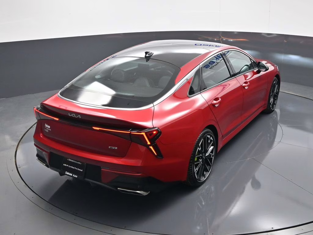2026 Runway Red Kia K5 GT FWD Sedan