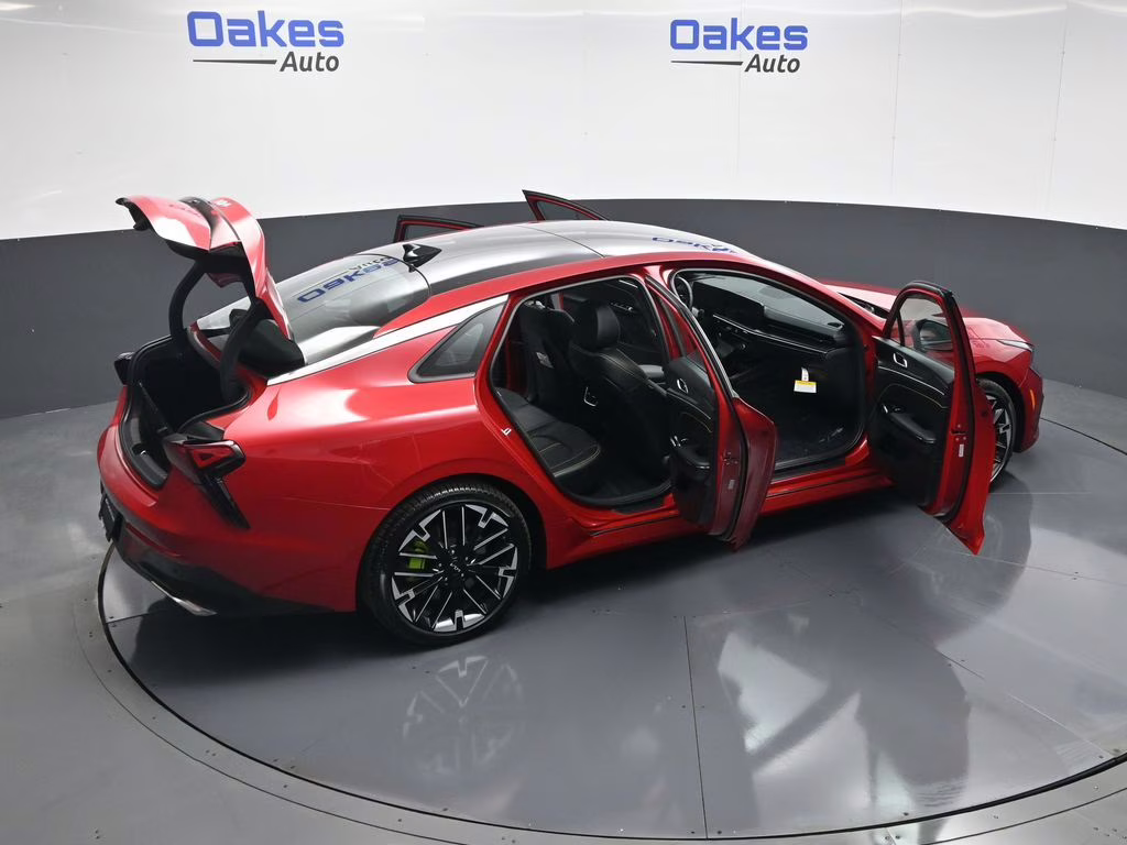 2026 Runway Red Kia K5 GT FWD Sedan