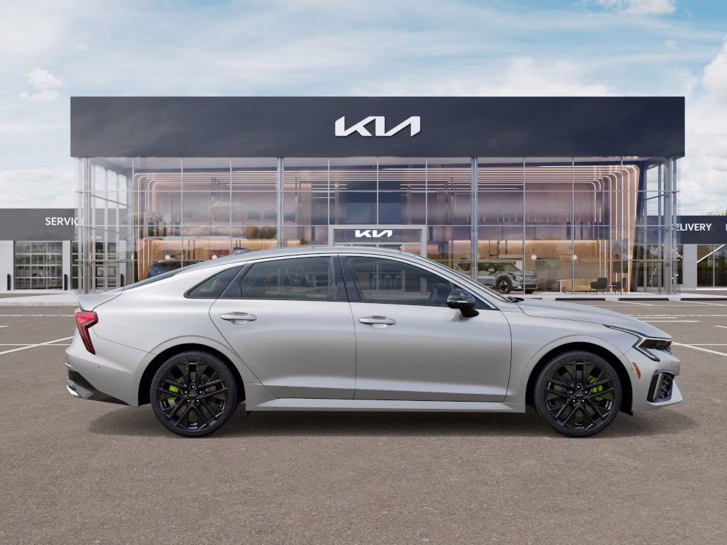 2026 Steel Matte Gray Kia K5 GT FWD Sedan