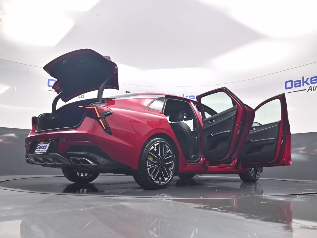 2026 Runway Red Kia K5 GT FWD Sedan