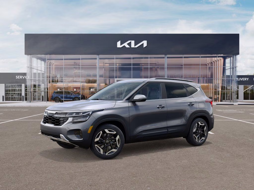 2026 Steel Gray Kia Seltos SX AWD SUV