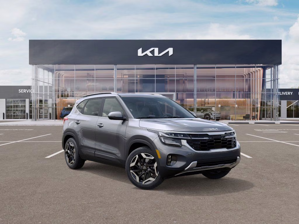 2026 Steel Gray Kia Seltos SX AWD SUV