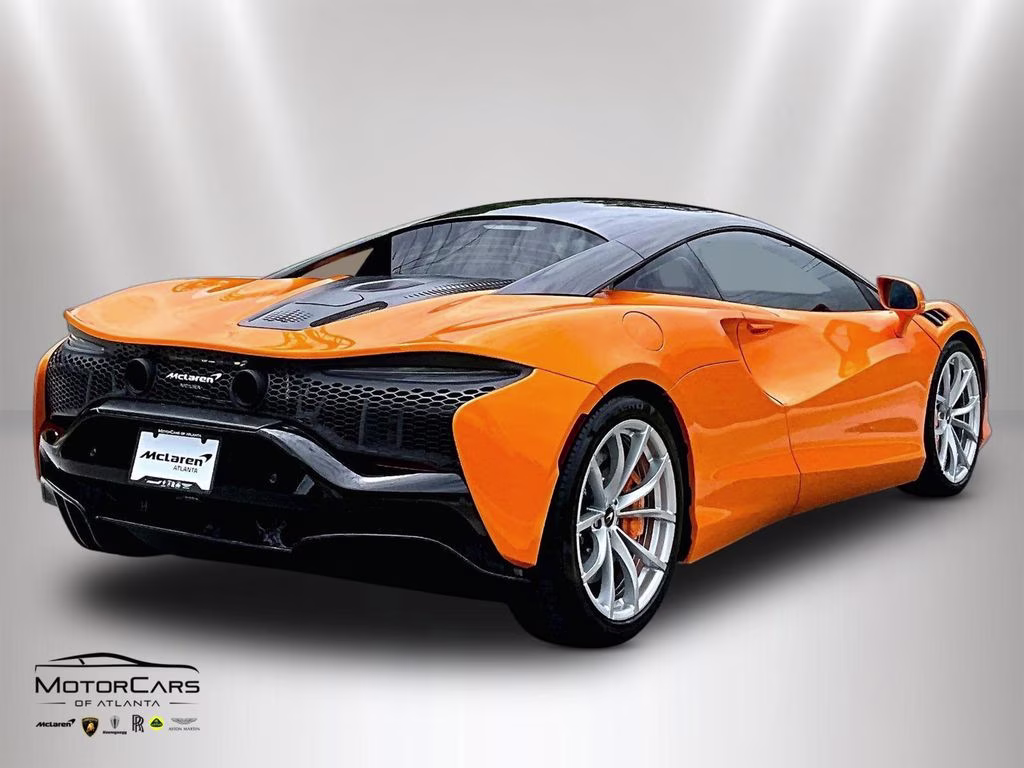 2024 Orange McLaren Artura RWD Coupe
