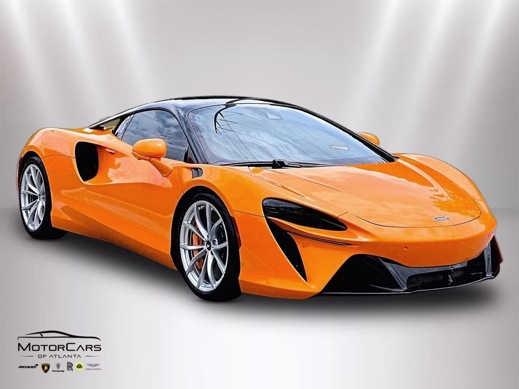 2024 Orange McLaren Artura RWD Coupe