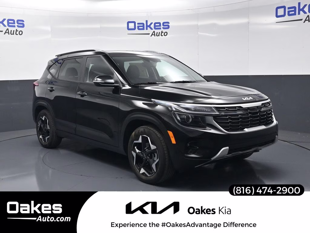 2026 Fusion Black Kia Seltos S FWD SUV