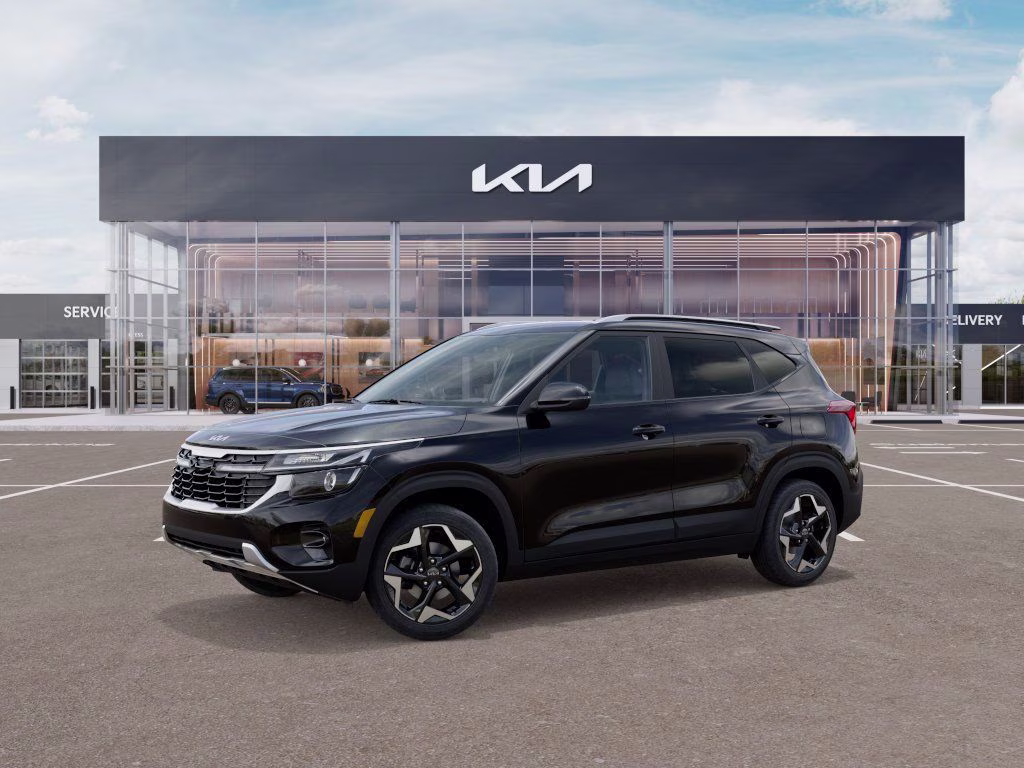 2026 Fusion Black Kia Seltos S FWD SUV