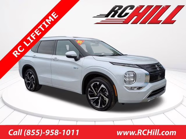 2025 White Diamond Mitsubishi Outlander PHEV SEL 4X4 SUV
