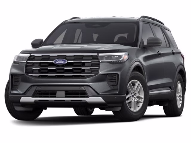 2025 Gray Metallic Ford Explorer Active RWD SUV