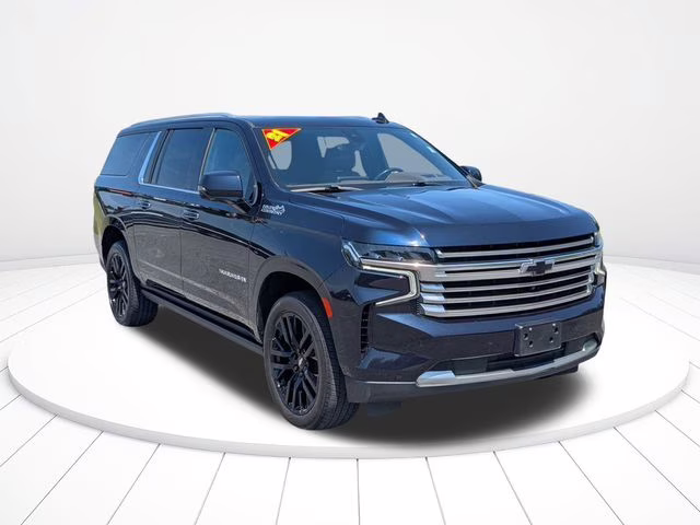 2021 Midnight Blue Metallic Chevrolet Suburban High Country 4X4 SUV