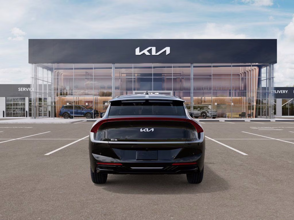 2025 Ebony Black Kia EV6 Light AWD SUV