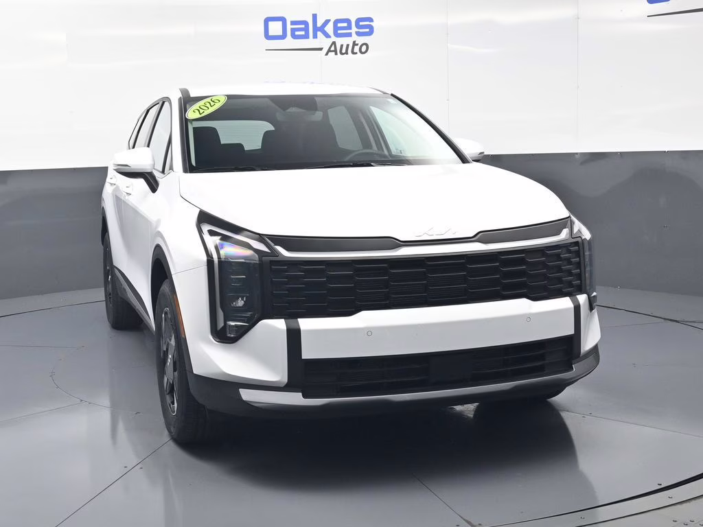 2026 Glacial White Pearl Kia Sportage LX AWD SUV