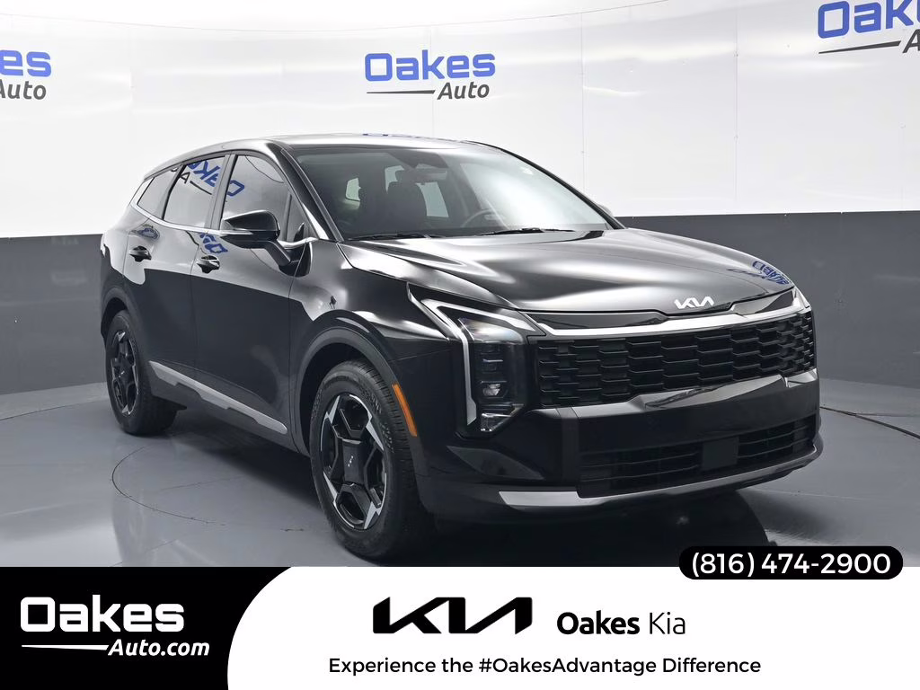 2026 Ebony Black Kia Sportage EX FWD SUV