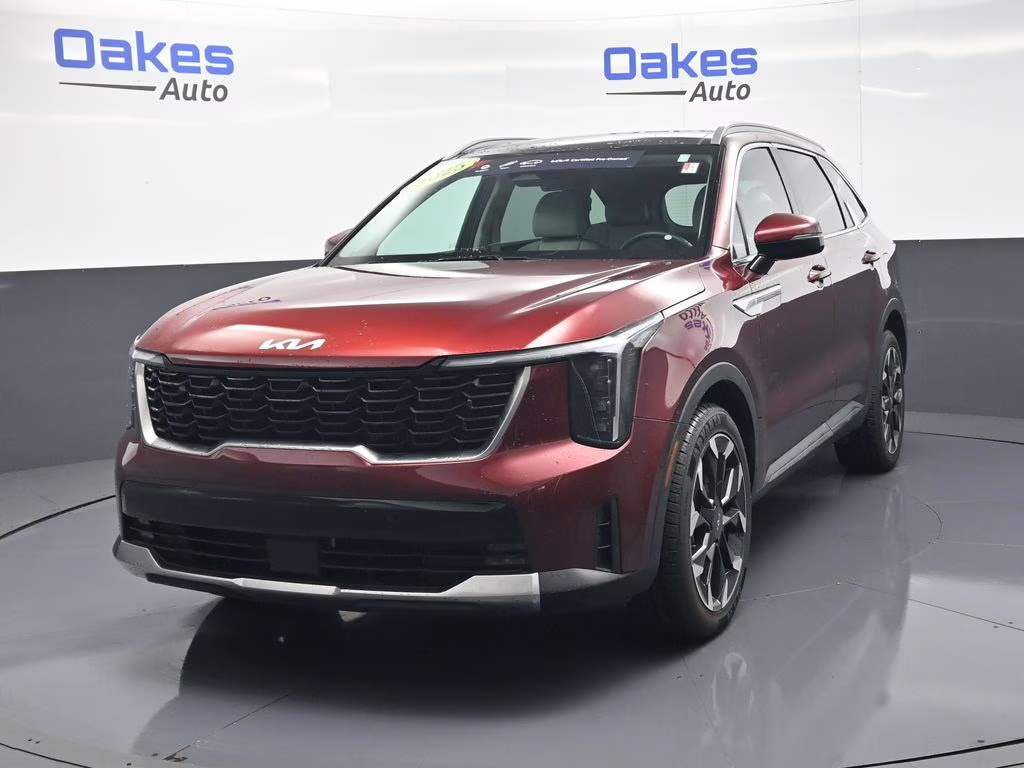 2025 Dawning Red Kia Sorento EX FWD SUV