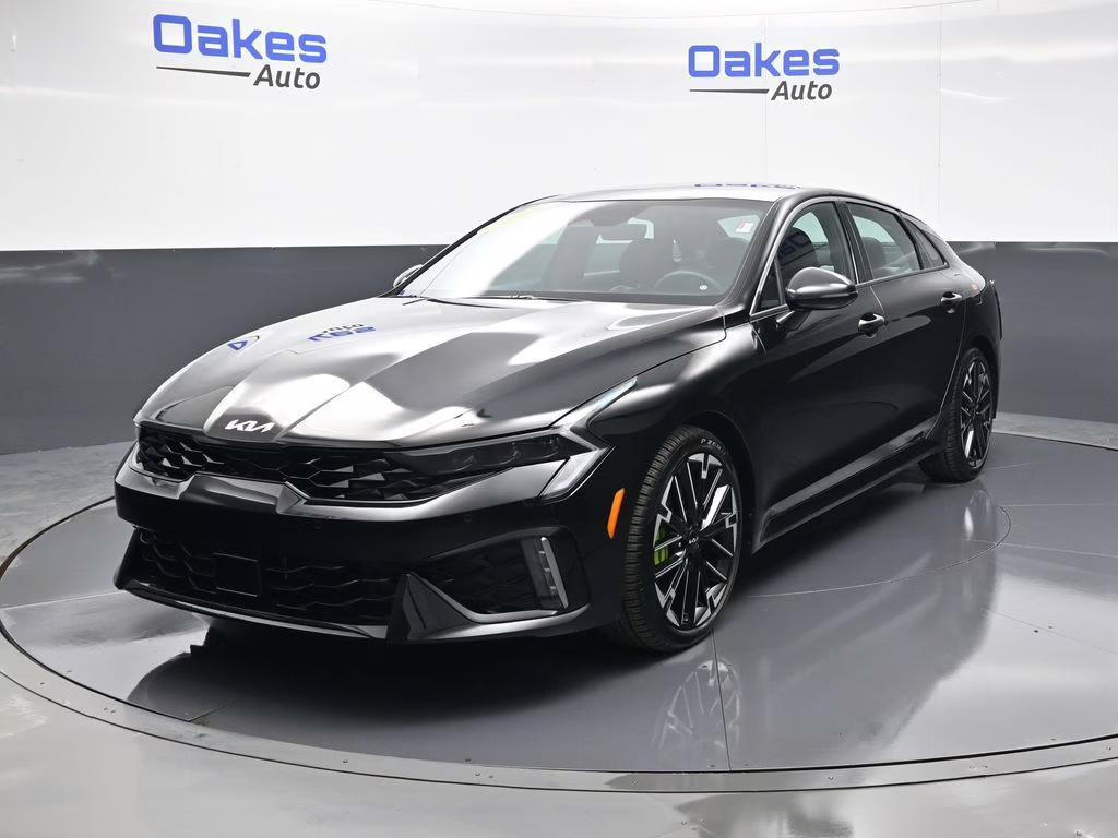 2026 Aurora Black Pearl Kia K5 GT FWD Sedan