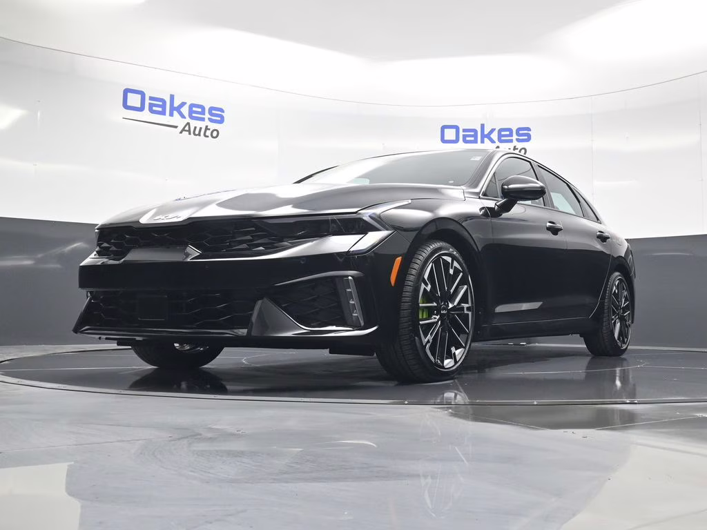 2026 Aurora Black Pearl Kia K5 GT FWD Sedan