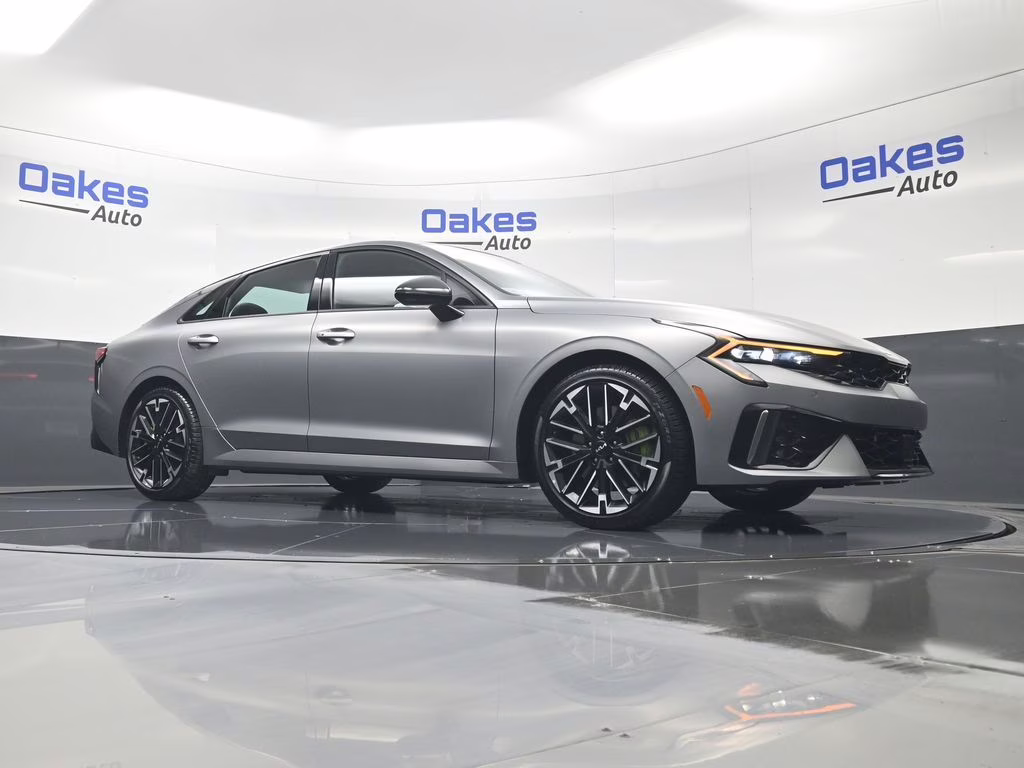 2026 Steel Matte Gray Kia K5 GT FWD Sedan