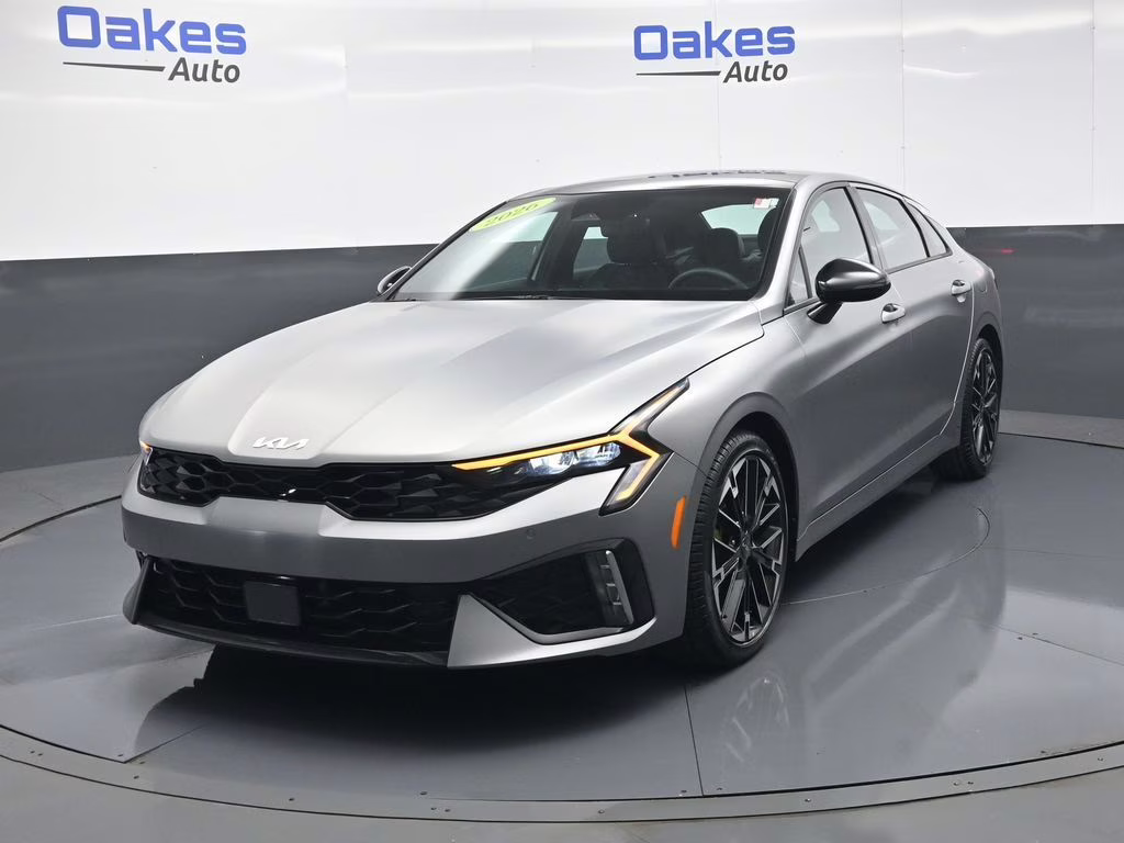 2026 Steel Matte Gray Kia K5 GT FWD Sedan